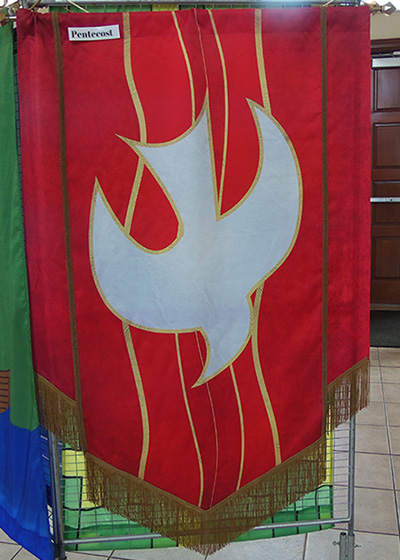 Pentecost Day Banner