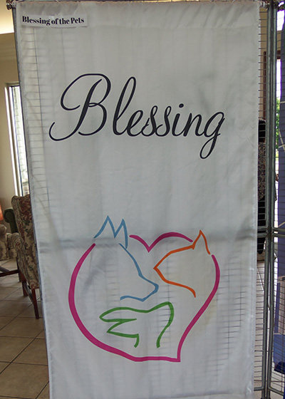 Pet Blessing Service Banner